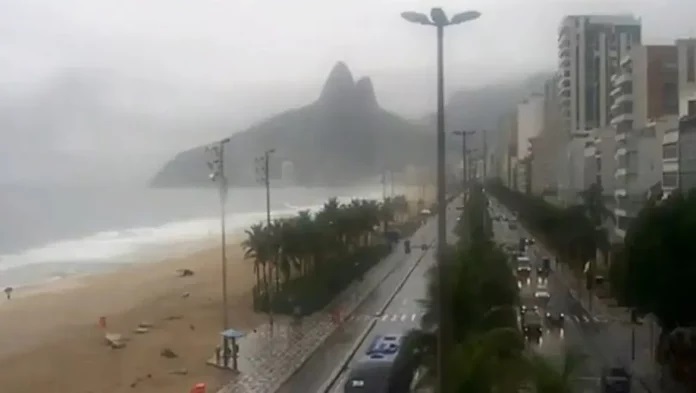 Ciclone no Sudeste deve trazer chuva forte ao Rio a partir de sexta, alerta Inmet