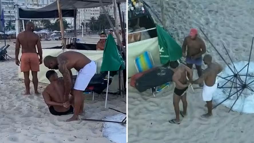 Suspeito de comandar tráfico em Macaé é detido pela PM na Praia de Copacabana