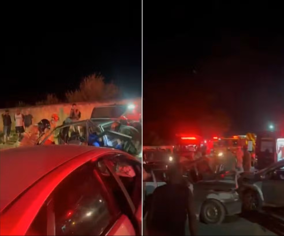 Colisão entre três veículos deixa um morto e dois feridos na RJ-216, em Campos