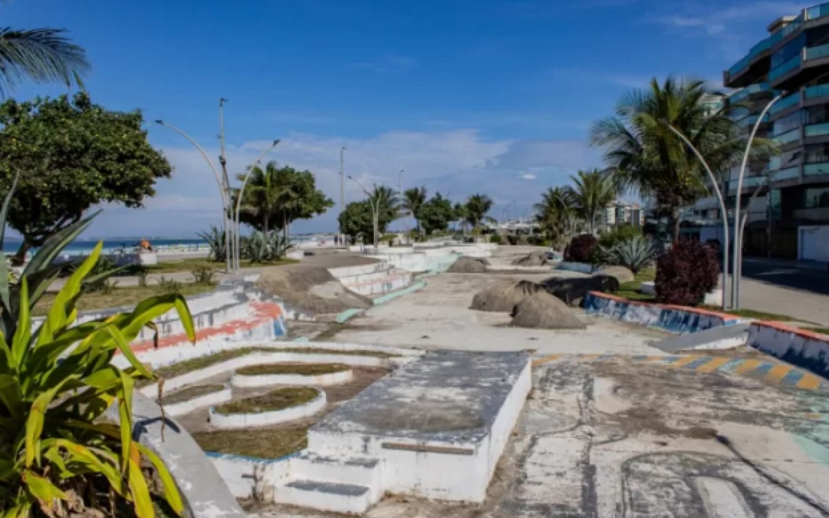 Obras de modernização da Praça das Águas começam em Cabo Frio