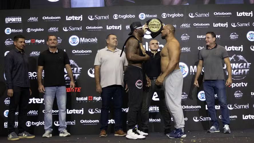 Jungle Fight 152 coloca cinturão dos pesos pesados em disputa neste sábado em Macaé