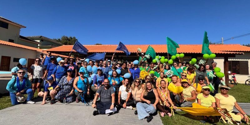 Gincana da Melhor Idade reúne aproximadamente 400 idosos em Cabo Frio com atividades de integração, esporte e lazer